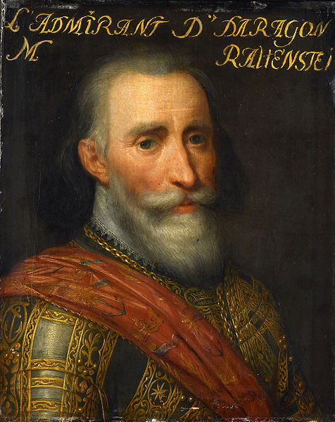 Jan Antonisz. van Ravesteyn Portrait of Francisco Hurtado de Mendoza, admiral of Aragon.